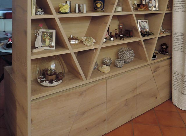 Libreria Porta-TV Toc Toc